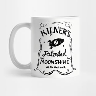 Kilner's Patented Moonshine label (black outline) Mug